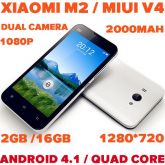 (Em estoque) 100% Original e frete grátis Xiaomi Mi2 M2 Quad